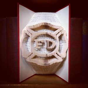 Fire Department Book Folding Pattern + Instructions