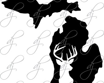 Michigan Buck Cut File