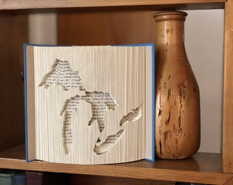 Great Lakes Book Folding Pattern + Instructions