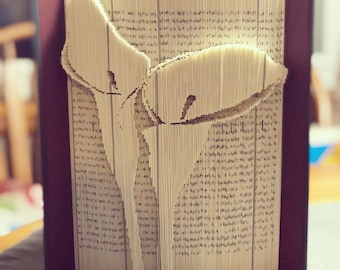Calla Lily Book Folding Pattern + Instructions