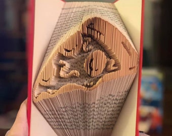 Pizza Book Folding Pattern + Instructions