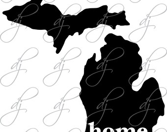 Michigan HOME Cut File