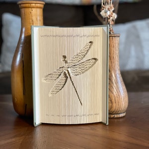 Dragonfly Book Folding Pattern + Instructions