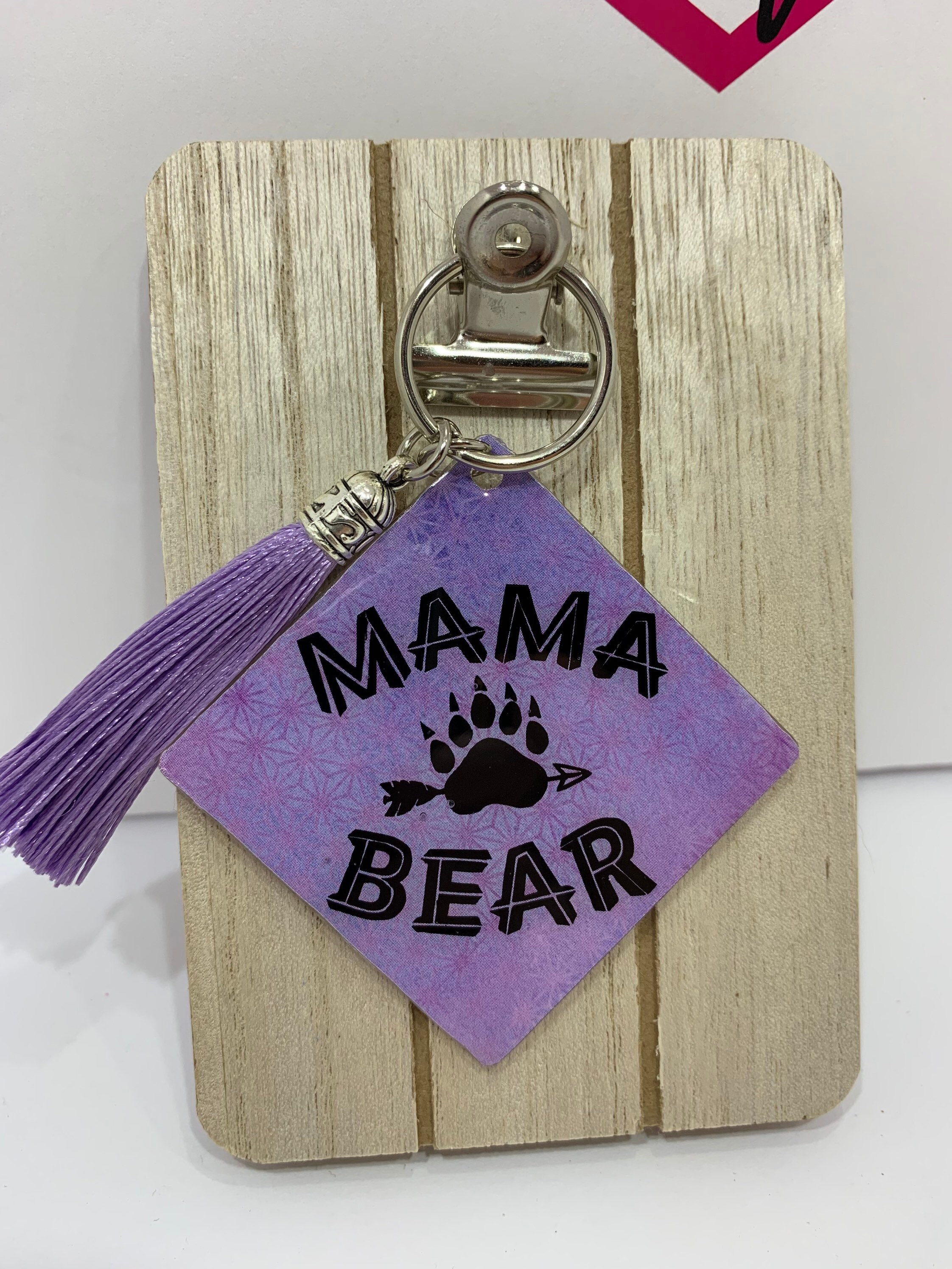 MAMA Bear Keychain. Etsy