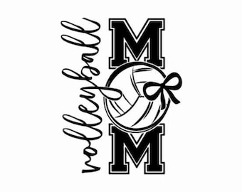 Volleyball Mom SVG PNG, Volleyball Mom Shirt Svg, Volleyball Svg, Volleyball Mama Svg, Volleyball Shirt Svg, Game Day Svg, Sports Mom Svg