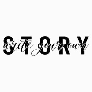 Escribe tu propia historia SVG / Refranes svg inspiradores / Citas motivacionales SVG / Proyectos cricut de decoración de oficina / Archivo de corte de diseño Knockout
