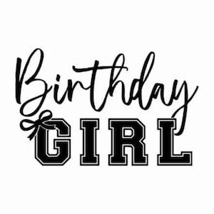 Birthday girl svg, Birthday shirt svg, Birthday svg, Birthday queen svg, Its my birthday svg, Happy birthday svg, Birthday party svg