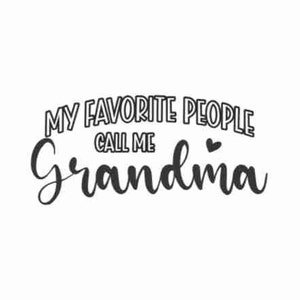 Oma SVG Design, meine Lieblingsmenschen nennen mich Oma SVG-Datei für Cricut, Oma Shirt SVG, Oma Digital Download | Großmutter svg