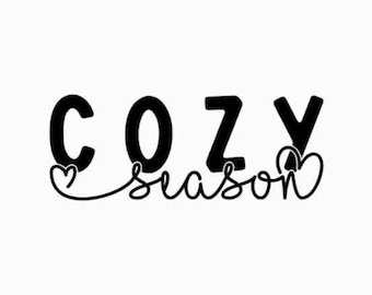 Cozy Season SVG PNG JPG, Get Cozy Svg, Merry Christmas Svg, Christmas Jumper Svg, Winter Svg, Stay Home Svg, Cozy Season Svg, Cosy Vibes Svg