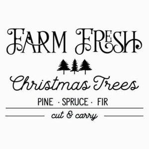 Arbres de Noël frais de la ferme SVG, fichier de coupe Noël, PNG, JPG, Noël Clip Art, signe de Noël svg, Svg vacances, Svg frais de la ferme, arbre de la ferme
