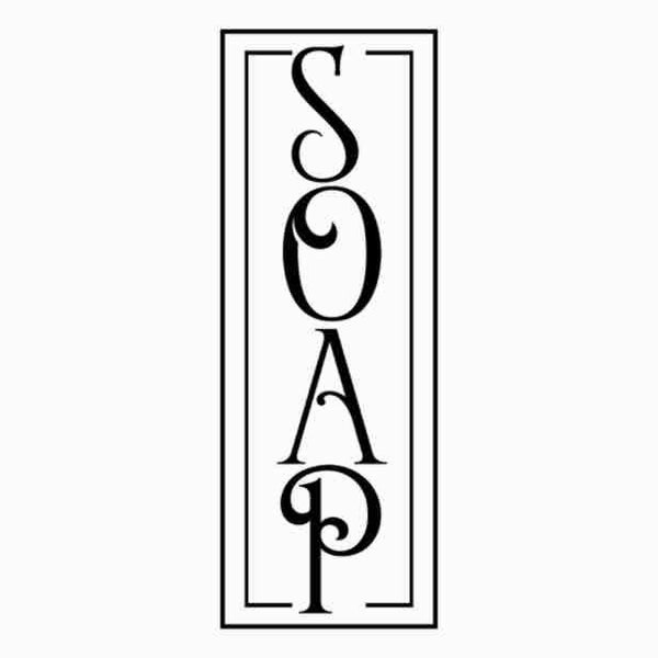 Vertical Soap SVG | Farmhouse bathroom svg | Unlimited commercial Use | Bathroom sign svg | Svg files for cricut | Silhouette Cameo design