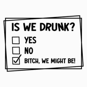 Are We Drunk SVG, Girls Weekend Svg, Bff Svg, Silhouette, Cricut, Digital, Sarcastic Svg, Drinking Svg, Girls Trip Svg, Cut Files for Cricut