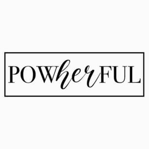 Powherful SVG, Empowerment svg, Boss Babe svg Girl Boss, Business svg, png, dxf, cut file, Girl boss svg, Motivational svg, Entrepreneur svg