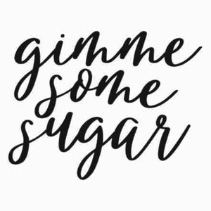 Gib etwas Zucker SVG | Kaffeebar SVG | Unbegrenzte kommerzielle Lizenz SVG | Kaffee Zeichen svg-Dateien für Cricut | Silhouette geschnitten Dateien