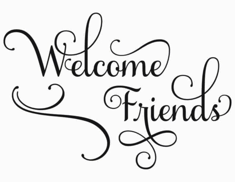 Friends SVG Sign Svg Svg Entryway Cut File for