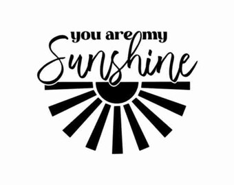 Eres mi sol svg, sol svg, verano svg, primavera svg, sol SVG, playa Svg, verano Svg, descarga digital, archivo de corte Cricut