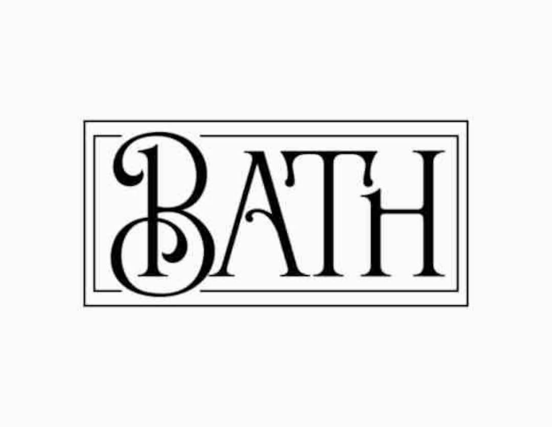 Bath SVG | Farmhouse Bathroom Svg | Unlimited Commercial License SVG ...