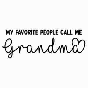 Oma SVG Design - Meine Lieblingsmenschen nennen mich Oma SVG-Datei für Cricut - Oma Shirt SVG - Oma svg - Digital Download