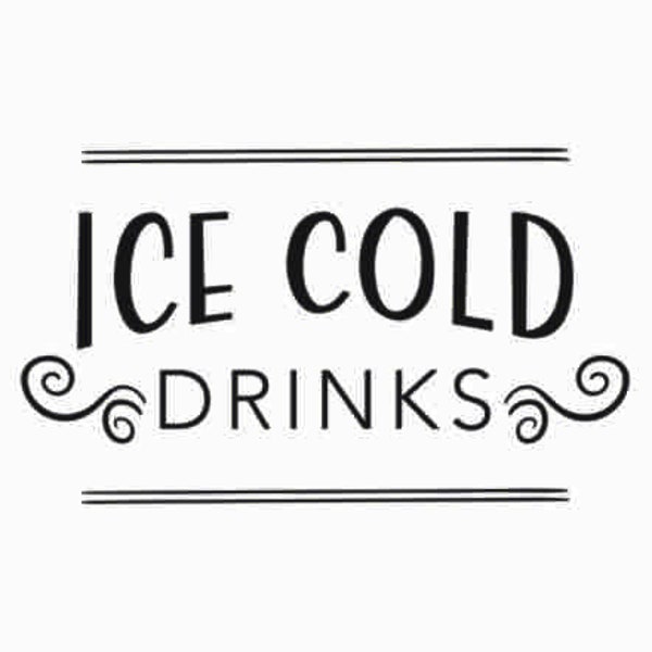 Ice cold drinks SVG | Summer SVG designs | Unlimited Commercial Use license | Beer cooler SVG | Summer Svg files for cricut projects