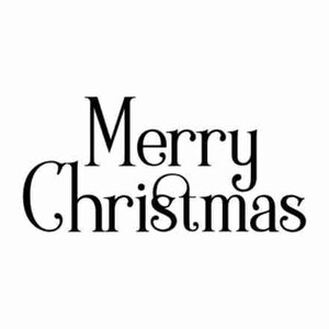 Merry Christmas SVG | Simple Christmas SVG files | Unlimited commercial license SVG | Christmas svg designs | Silhouette studio cut files