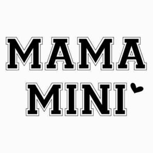 Mama and Mini Svg | Matching Designs | Mama SVG | Mama png | Mom Svg | Mama Varsity Svg | Mama Tshirt Design, Cricut Cut File, Mother's Day