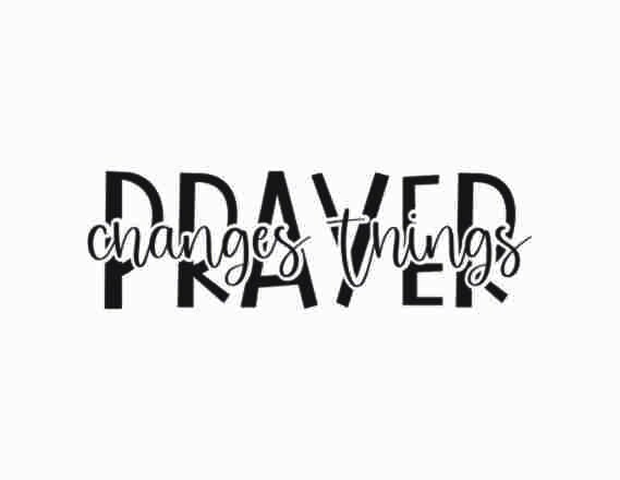 Prayer Changes Things SVG PNG | Created With a Purpose Svg | Christian ...