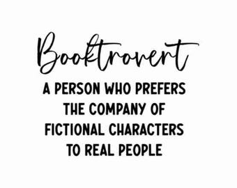 Booktrovert Definition Funny Book Lover Svg Png, Book Lover Svg, Teacher Svg, Librarian Svg, Reading Svg, Book Lover Gift Svg, Bookish Svg