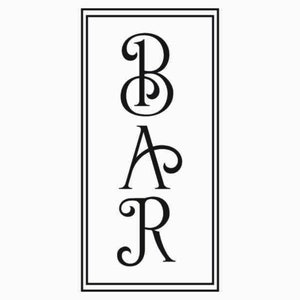 Barra vertical SVG | Placa de bar SVG | Licença de uso comercial ilimitada | Decoração de caverna de homem | Arquivos Mini Bar Svg para projetos cricut | Cortar arquivo