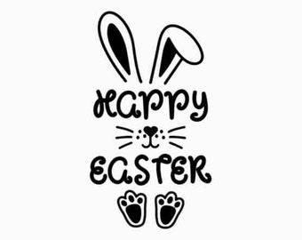 Feliz Pascua SVG PNG, Conejito de Pascua Svg, Niños Pascua Svg, Camisa de Pascua Svg, Pascua Svg, Maestro de Pascua Svg, Conejito Svg, Archivos svg para cricut