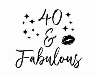 40th birthday svg, 40th Birthday, Birthday svg, 40th birthday shirts svg, PNG, JPG, Cut File for Cricut, Silhouette, Glowforge, gift, squad
