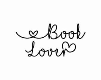 Book Lover SVG, Librarian svg, Reading svg, Bookish svg, Book svg, Bookworm svg, Books svg, Booktrovert svg, Book nerd svg, Book club svg
