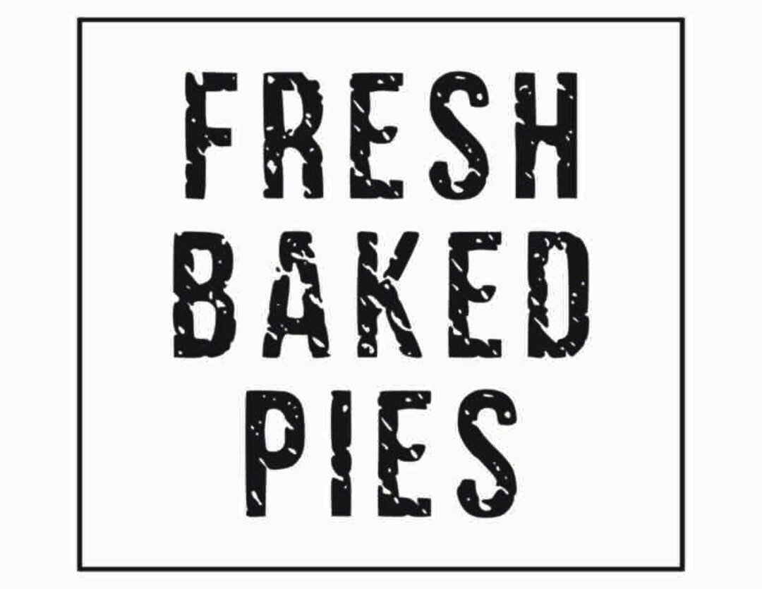 Fresh Baked Pies SVG Bakery Sign SVG Vintage Bakery Cut File Rustic