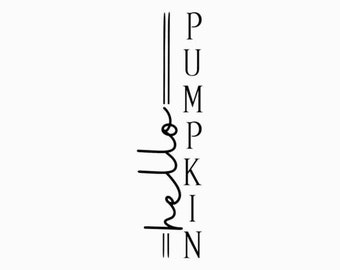 Hello pumpkin svg, Fall pumpkin svg, Thanksgiving svg, Autumn svg, Fall shirt svg, Thanksgiving gift, Halloween svg, cut files for cricut