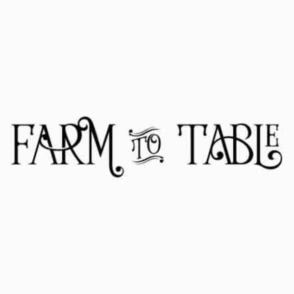 Farm to table svg | Farm svg | Farmhouse sign svg | Kitchen svg files for Cricut | Kitchen signs svg | Kitchen decor svg | Wood sign svg