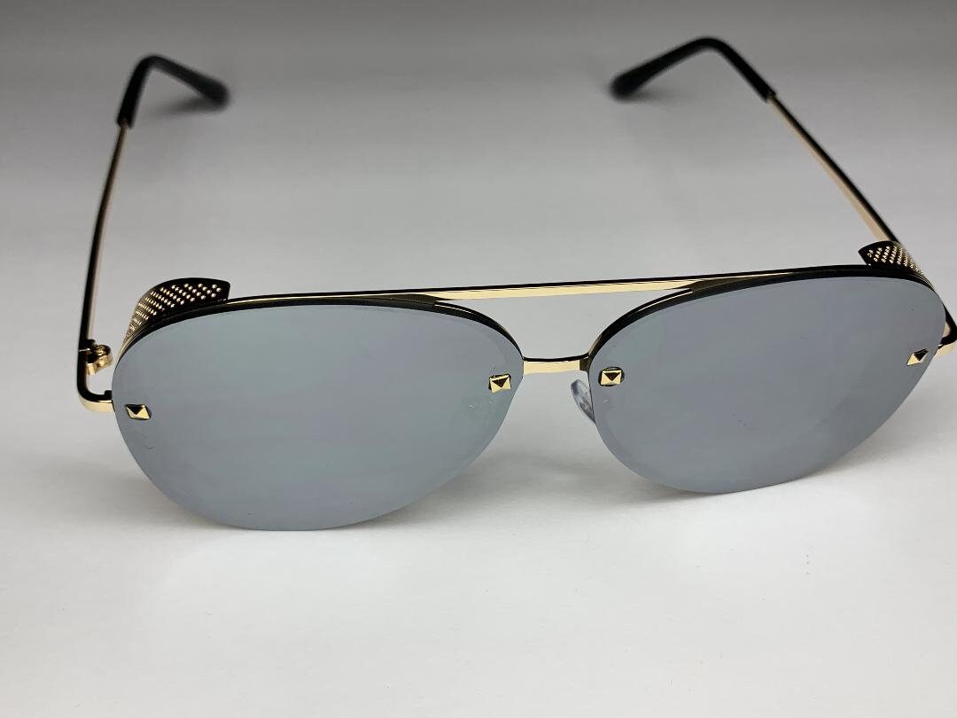 Mirrored Aviator Sunglasses | Etsy