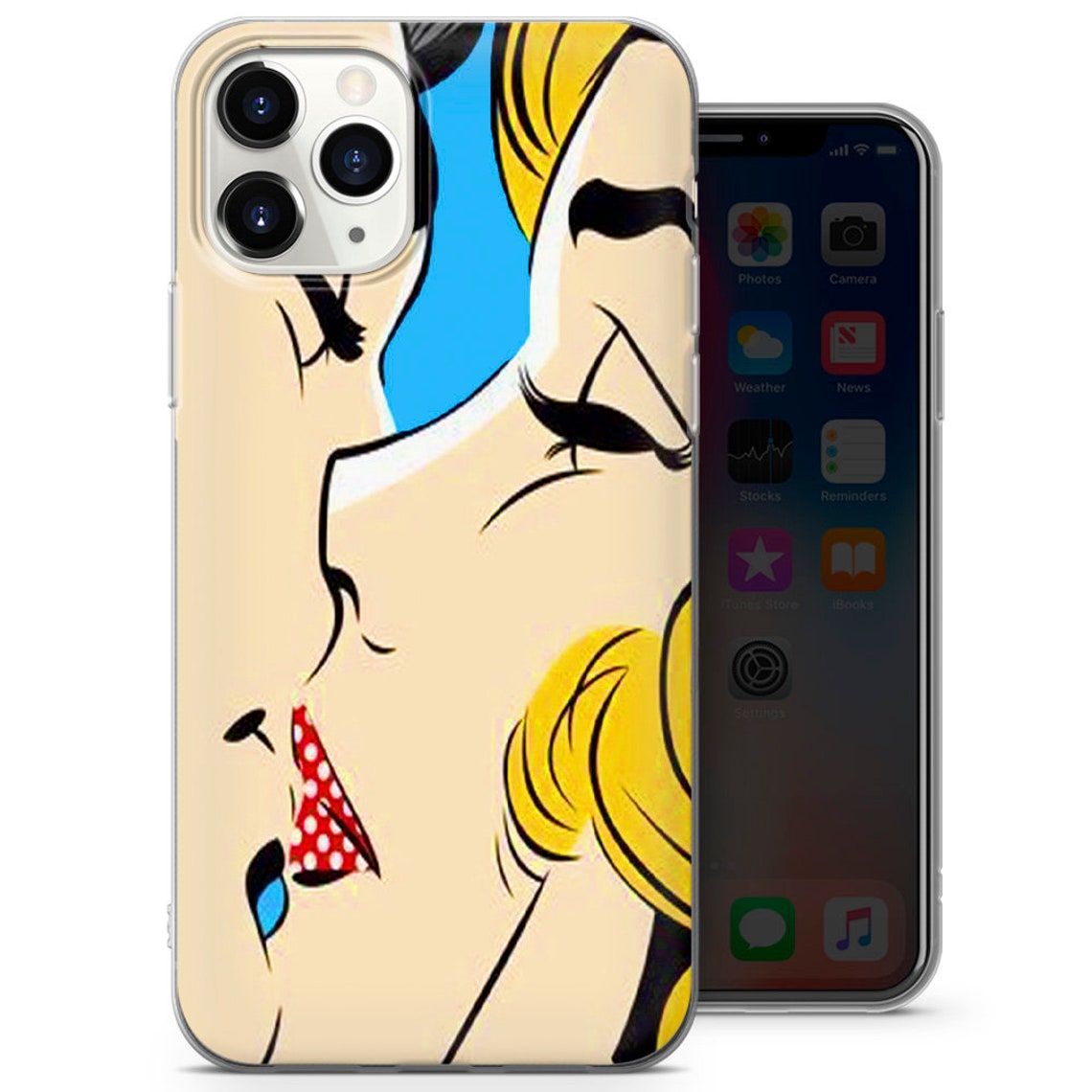 Vintage Pop Art Phone Case apto para iphone 12 iphone 11 Etsy