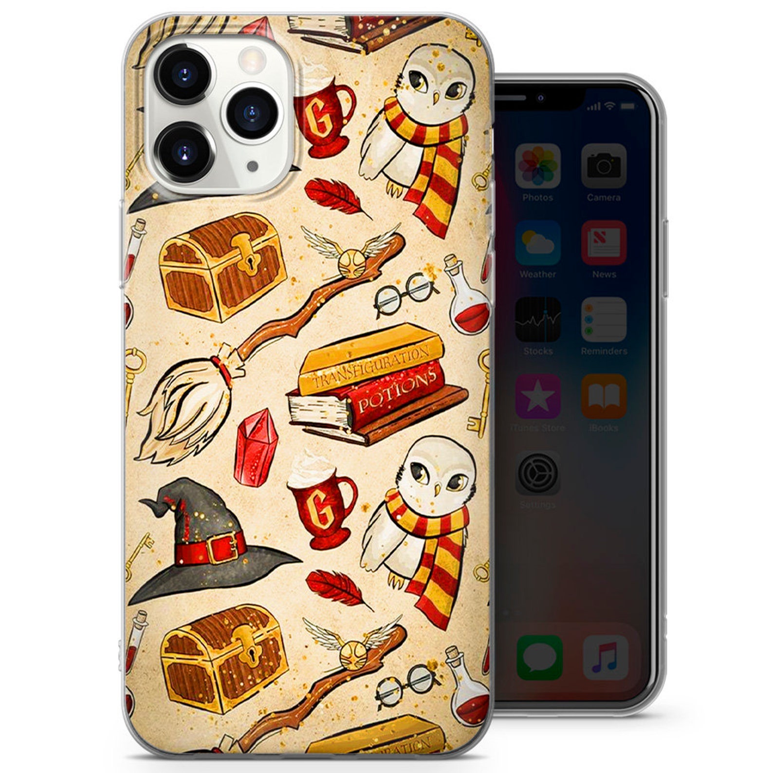 Harry Potter Art Phone Case fit for iphone 12 iphone 11 Etsy