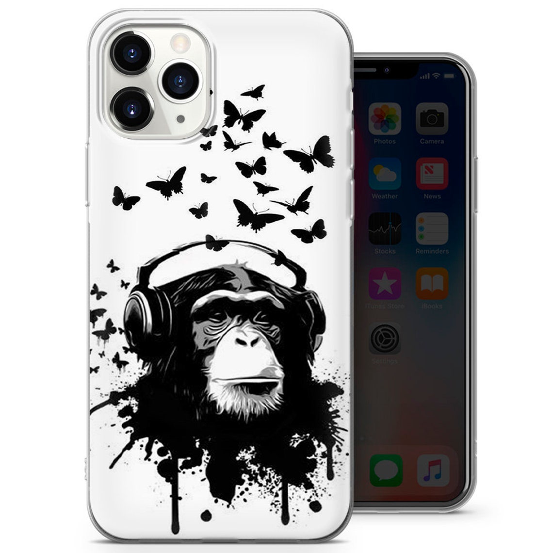Monkey Art Phone Case fit for iphone 12 iphone 11 iphone xr Etsy