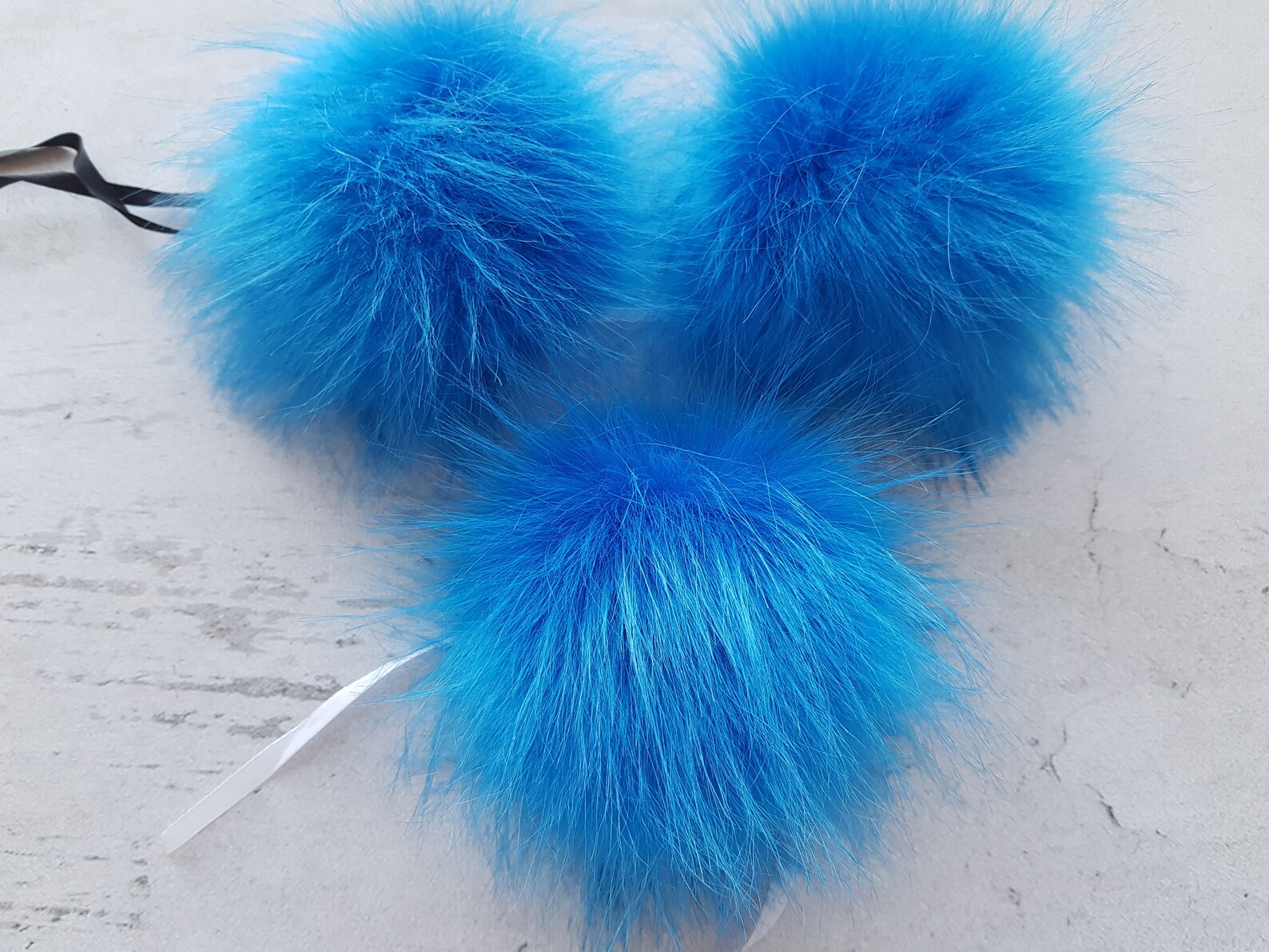 Faux Fur Pom Pom Pompom Xs Faux Fur Pom Poms for Hat Fur Etsy