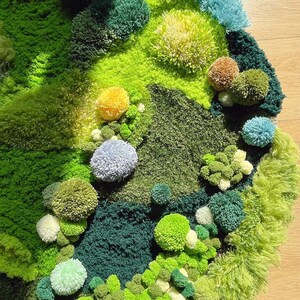 Handmade Moss Rug, Soft Latch Hook Rugs,custom Rugs,art Rugs,soft Rug ...
