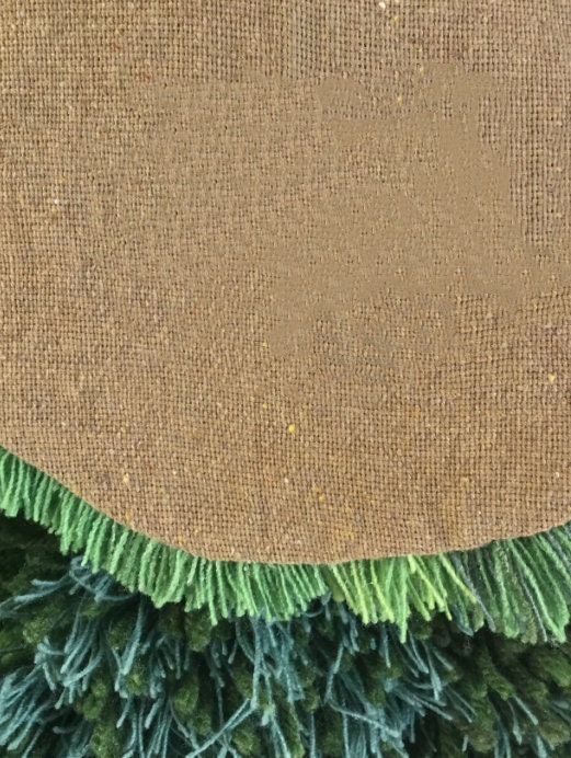 3D Tufted Area Rugs handmade Wool Rugforest Grass Turfted Etsy
