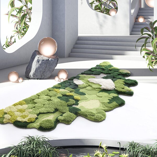 Moss Carpet Etsy