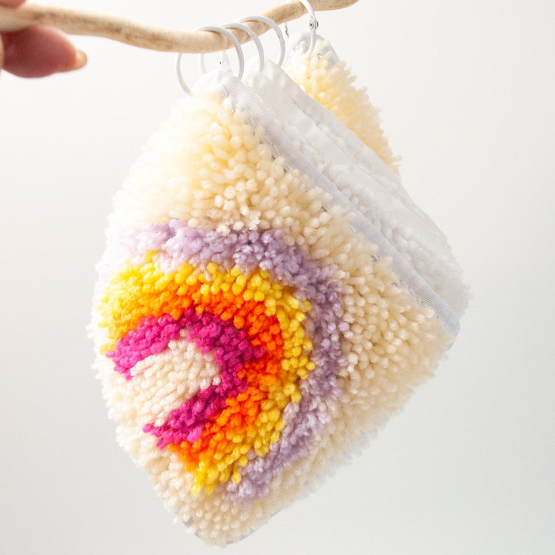 Rainbow Coaster Latch Hook Kits 2 Pack Sewing Set for Kids and Etsy