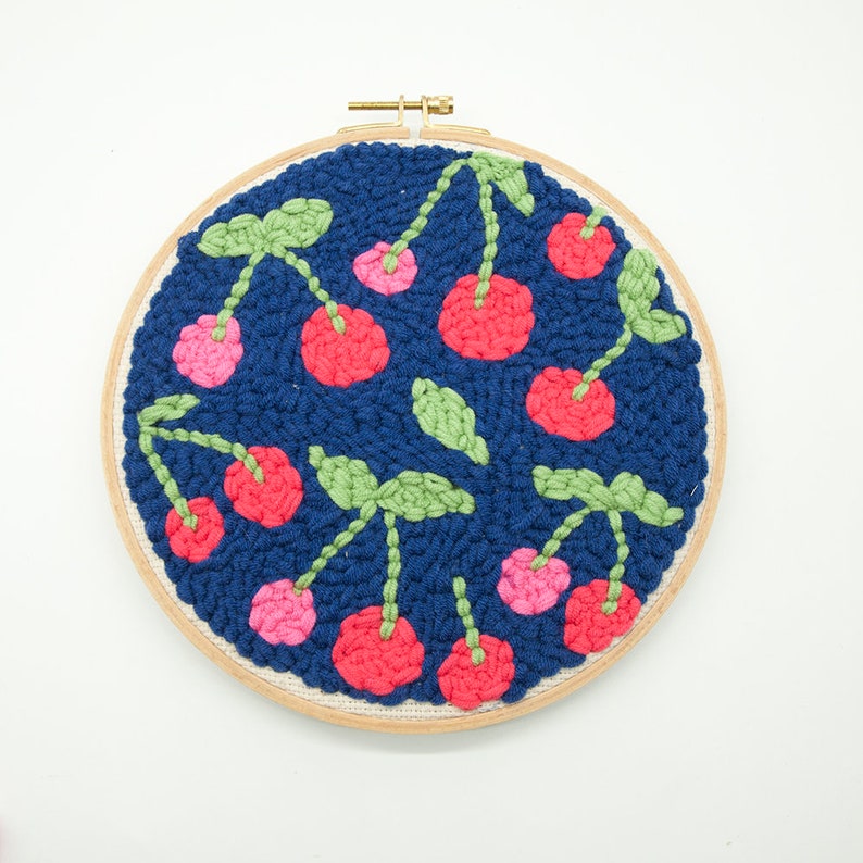 Beginner Punch Needle Kitdiy Punch Embroidery Kit With Punch Etsy