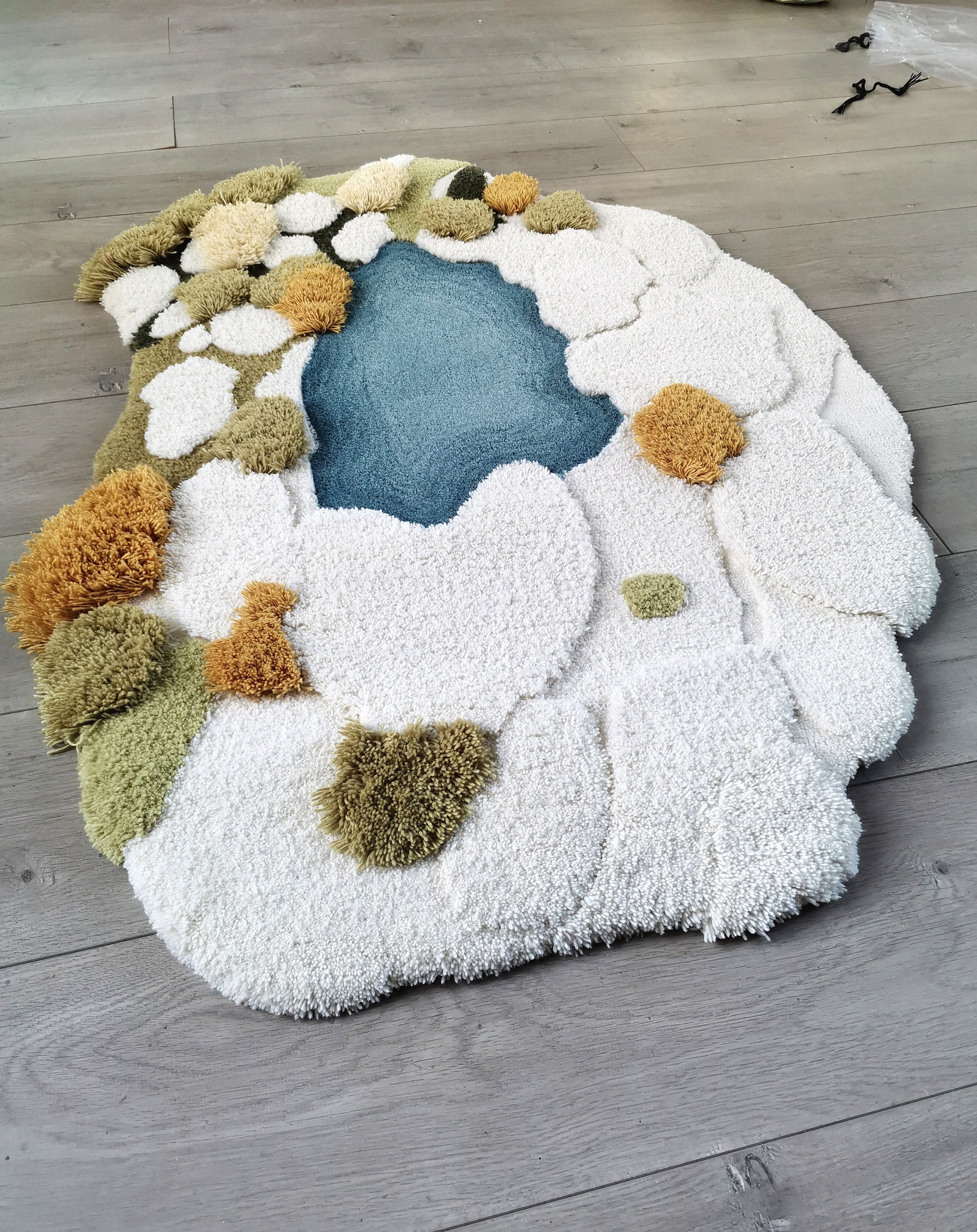 River Rugs White Moss With Blue River Rugs,wool Rug Beside Rugs Carpet Custom Rugs ...
