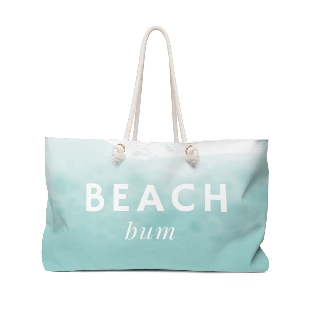 Beach Bag/beach Bum/tote Bag/travel Bag/oversized Bag/big Beach Bag ...