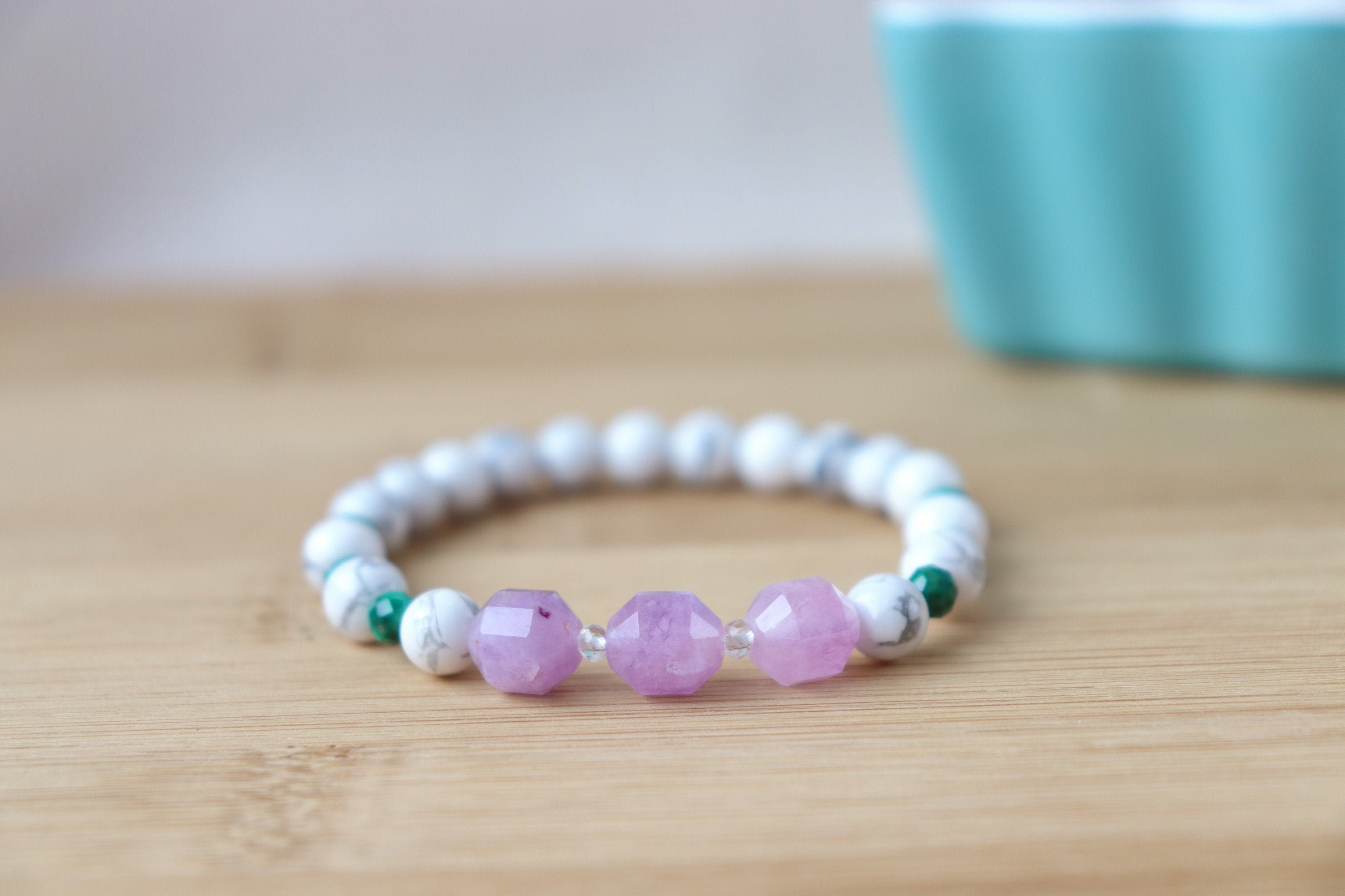 Antidepression and anxiety bracelet crystal healing stretch Etsy