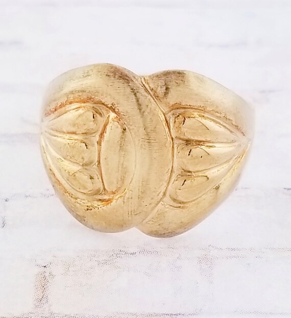 Statement vintage 14k gold Gem