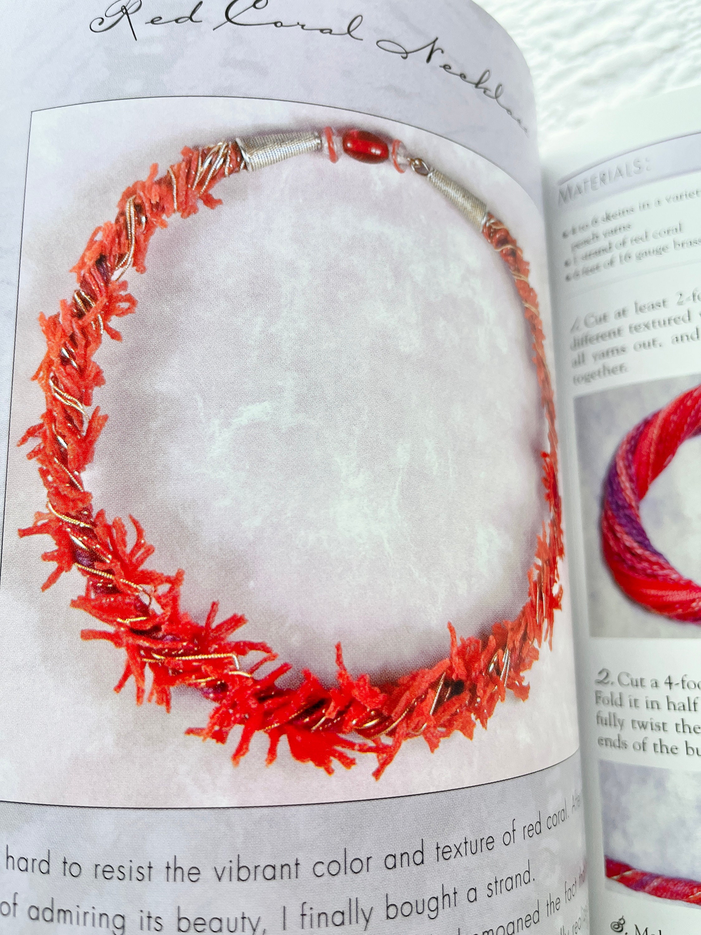 Fiber-wire Beads and Jewelry Book by Lisa Vann, How to Book
