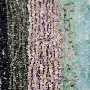 Semi-Precious Chips, Gemstones, Bead Strands, Irregular Nuggets, Natural Stone Beads, Gems, Not from China
